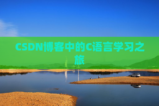 CSDN博客中的C语言学习之旅